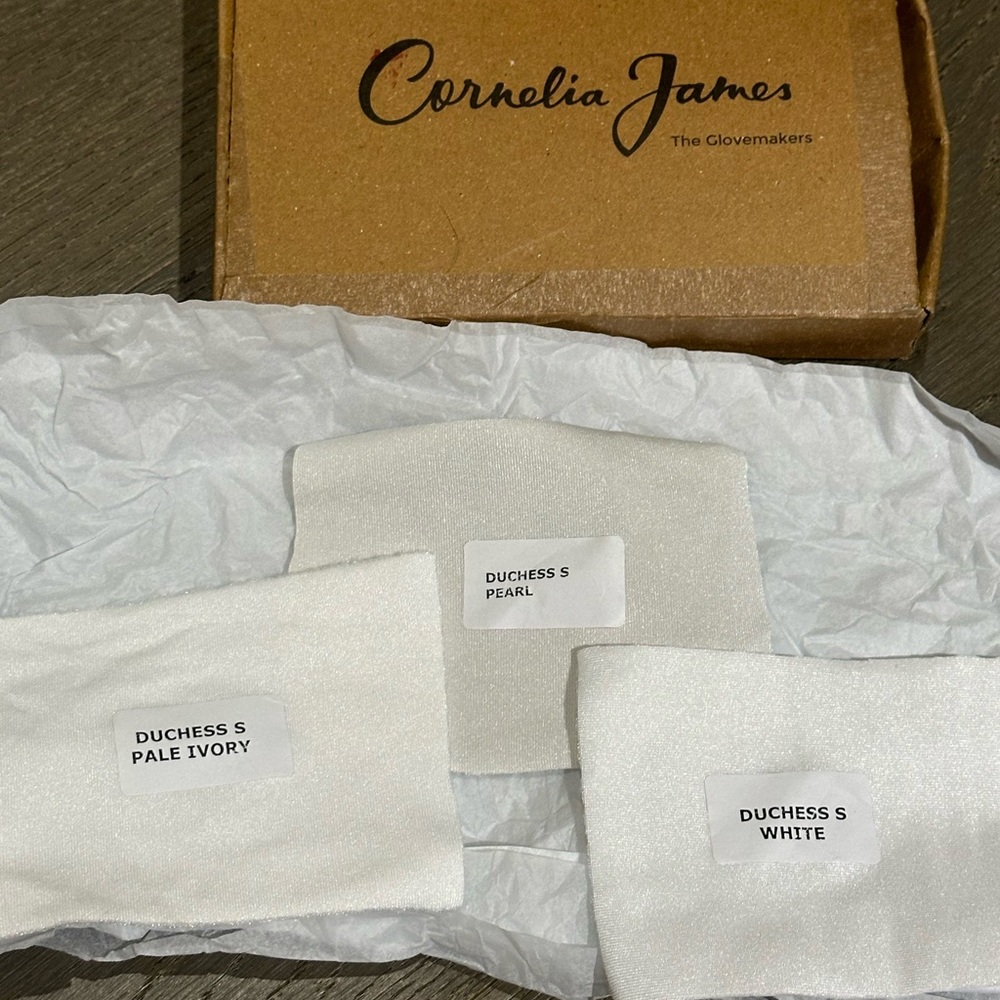 Women's Cornelia James White and Ivory Swatch